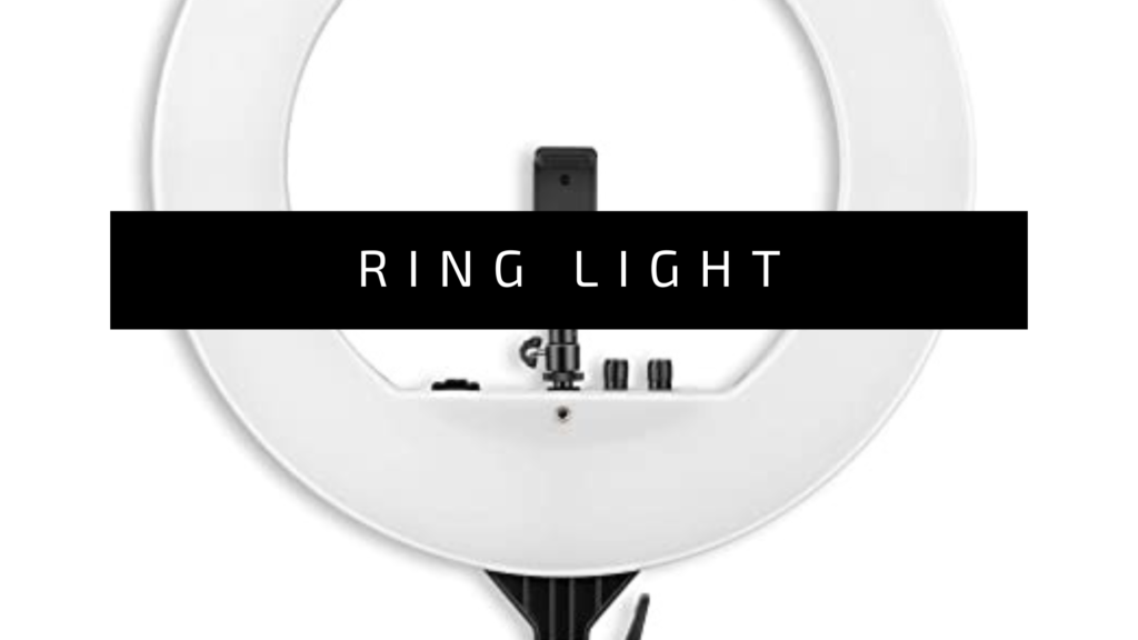 Ring Light - Gadgets to make perfect Instagram reels and Youtube shorts