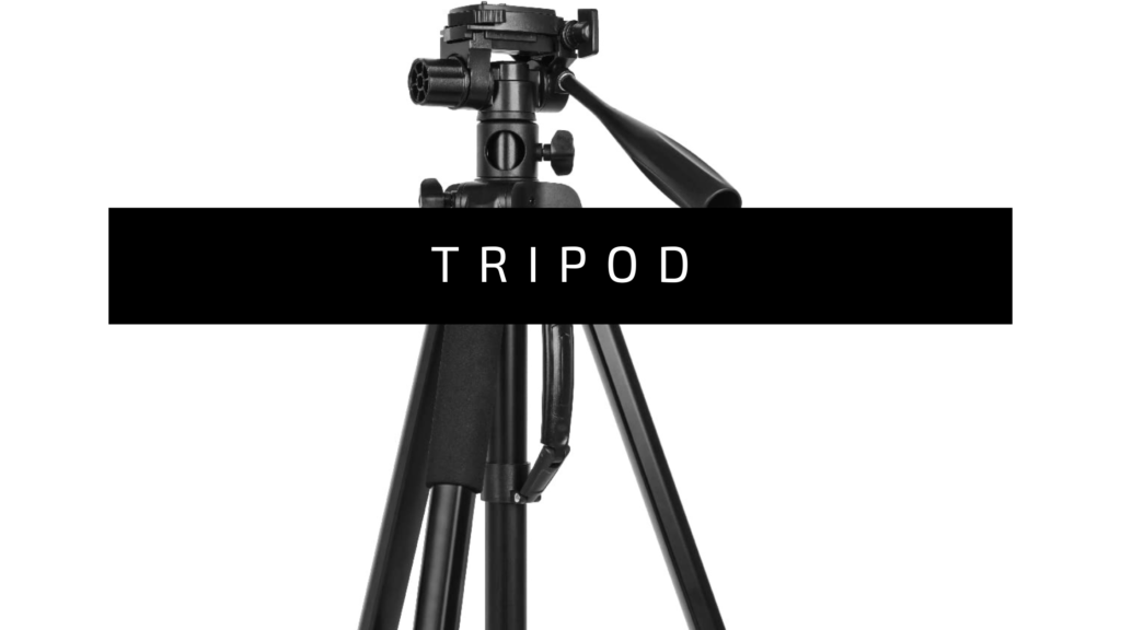 Tripod - Gadgets to make perfect Instagram reels and Youtube shorts