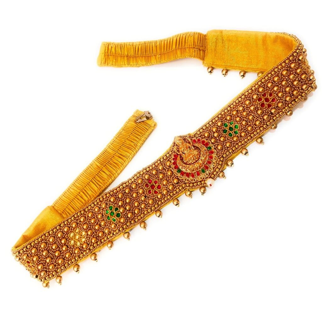 Traditional Embroidery Cloth Saree Waist Belt - Top Saree Accessories