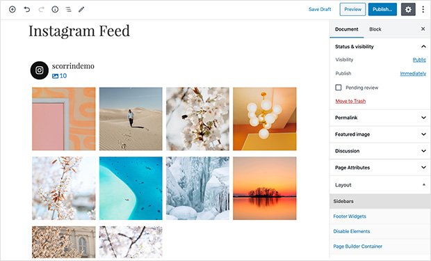 Embedding-Instagram-feed in website