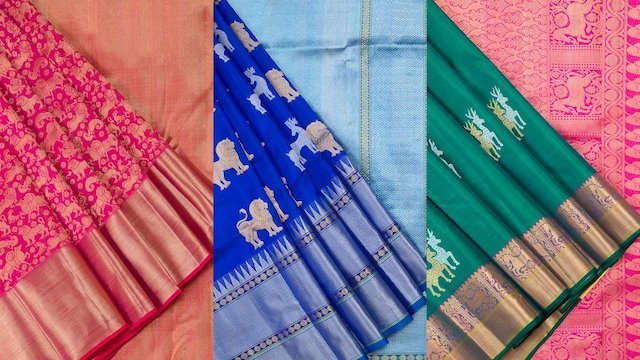 Animal motif-Top 10 Kanchipuram Silk Sarees