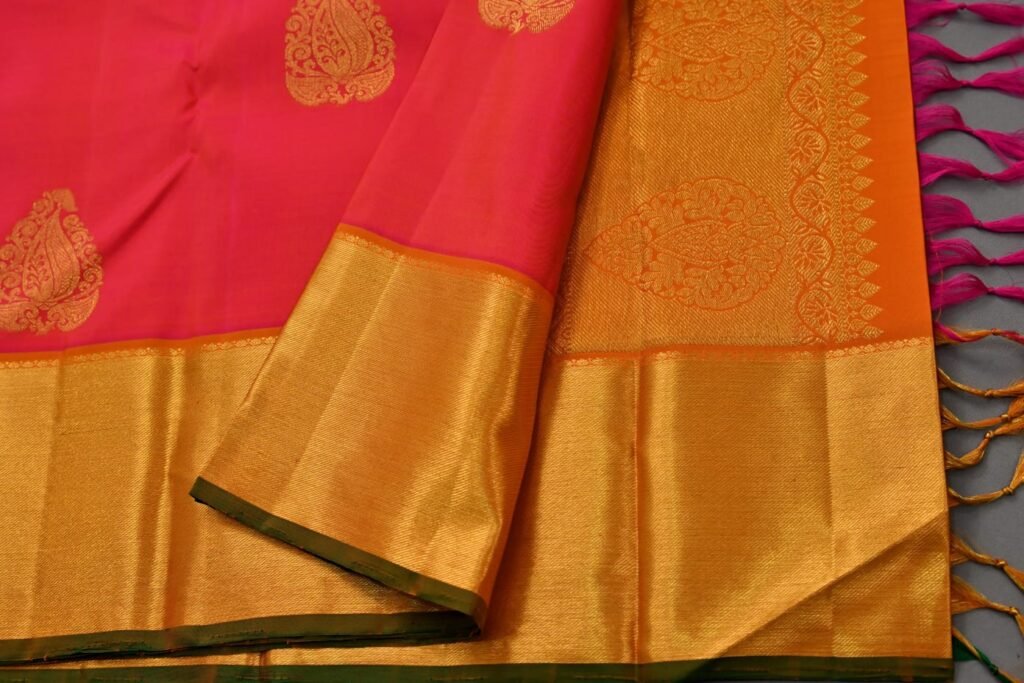 Dual tone-Top 10 Kanchipuram Silk Sarees