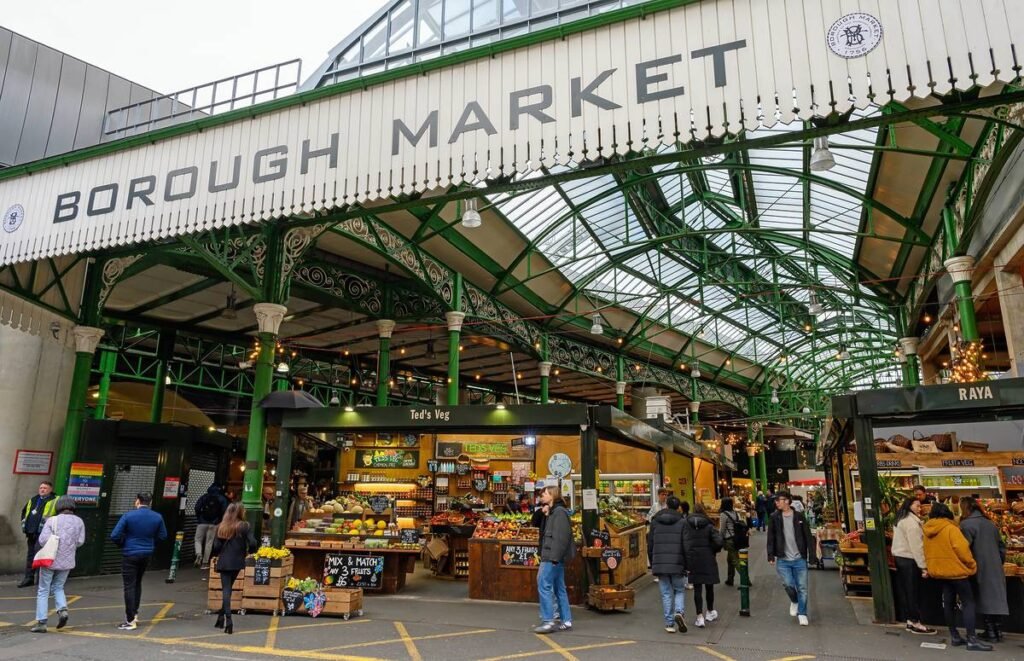 Borough Market- Top places to visit in London for free