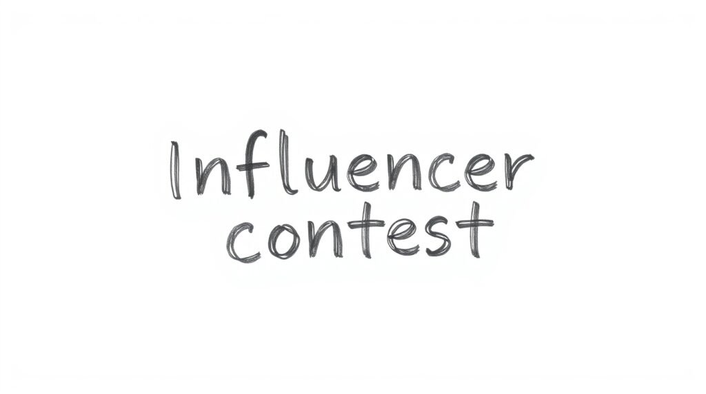 influencer contest