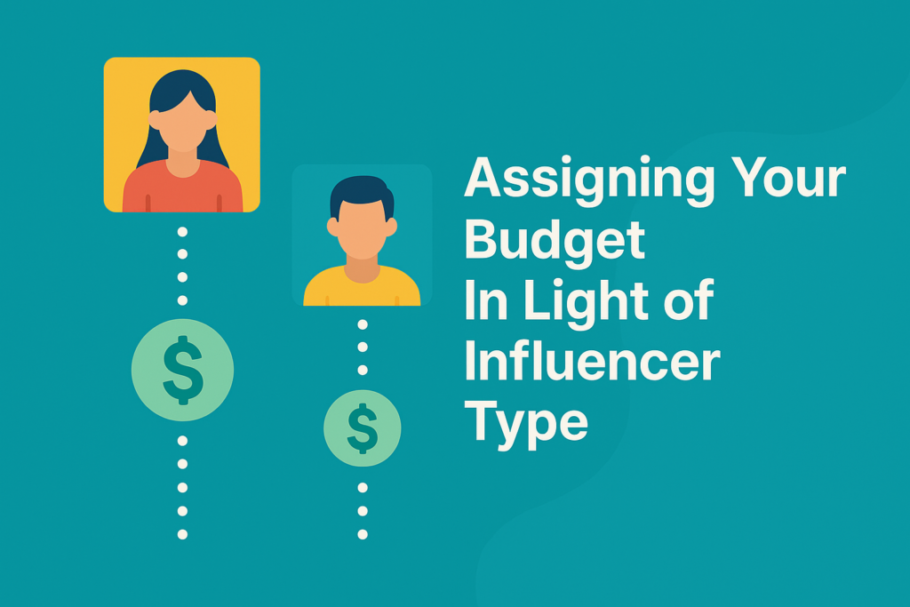 How to Set an Successful Influencer Marketing Budget in 5 Simple Steps 4 Assigning Your Budget In light of Influencer Type for Influencer Marketing Budget
