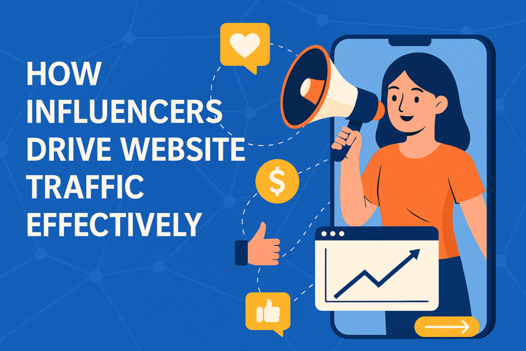 Website Traffic Boost: 4 Powerful Influencer Marketing Tips 1 How Influencers Drive Website Traffic Effectively