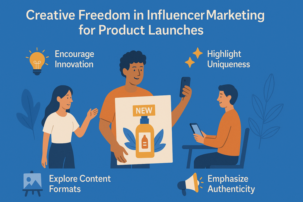 Effective Influencer Marketing for Product Launches 2025 2 Creative Freedom in Influencer Marketing for Product Launches