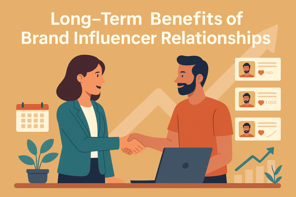4 Ways to Building Strong Brand Influencer Relationships for Long-Term Success 3 Long-Term Benefits of Brand Influencer Relationships
